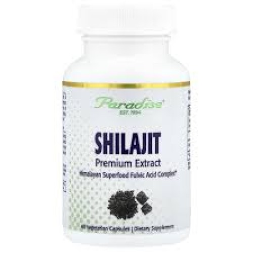 Paradise Herbs Shilajit Premium Extract  Capsules